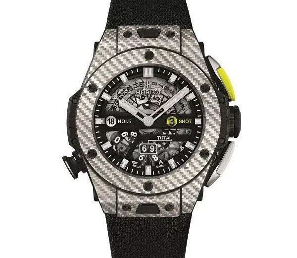Exquisite Hublot Big Bang Fake Watches With White Leather Straps For Golf Sports